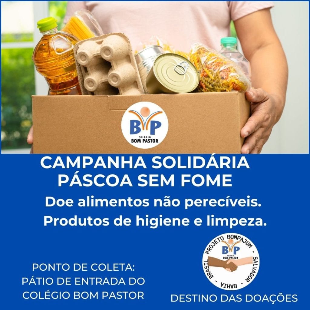 Campanha Solidária - Páscoa Sem fome